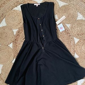 Short black dress